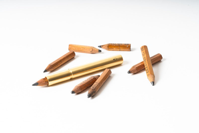 8B pencil leather cap