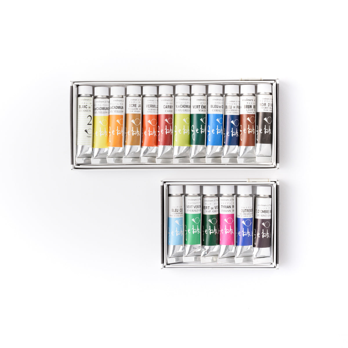 油彩絵の具 - 高級顔料18色セット